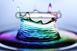 Rainbow Water Splash
