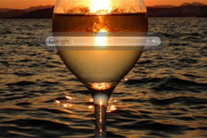 Wine Glass Sunset