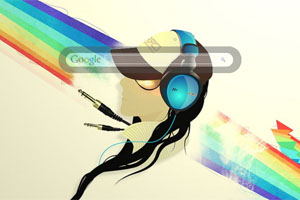 Rainbow girl