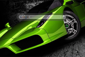 Green Ferrari