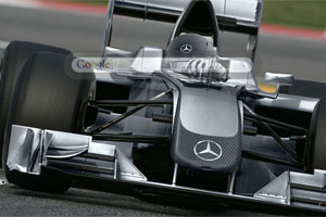 Mercedes GP F1 Car