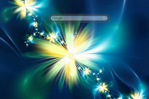 Blue Flower Background